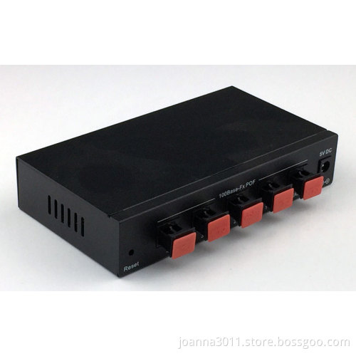 5-Port 100Base-FX POF Switch